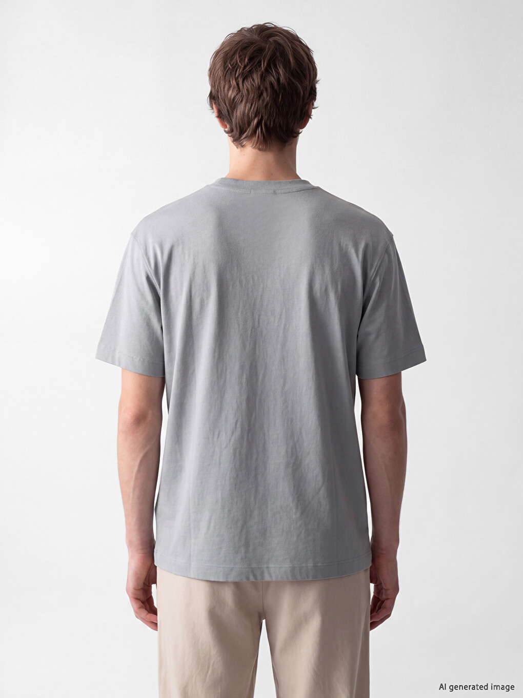 Crew Neck Jersey Men's T-shirt-3