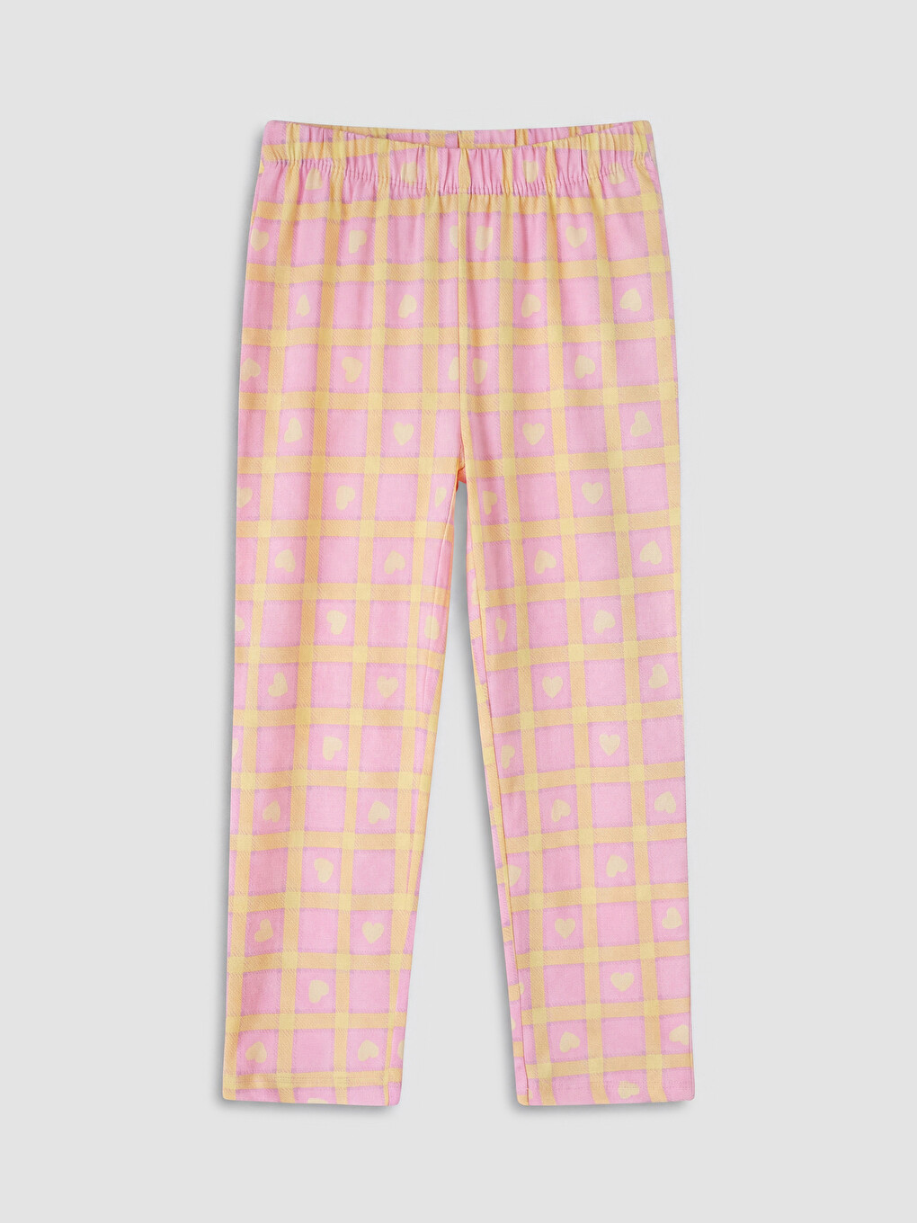Patterned Girls' Pyjamas Set-2