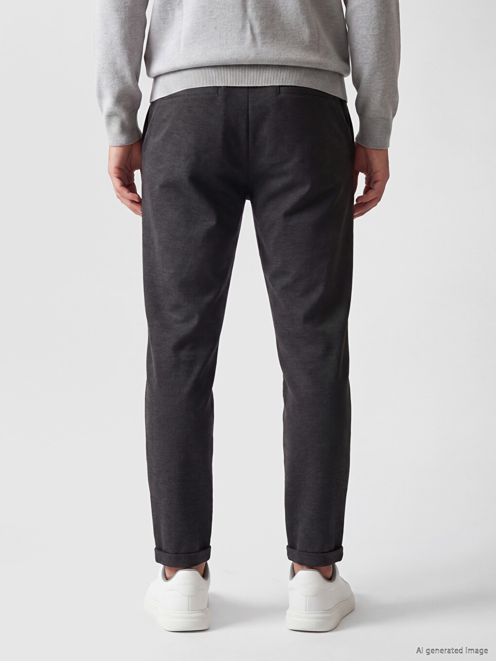 Regular Fit Men's Trousers-3