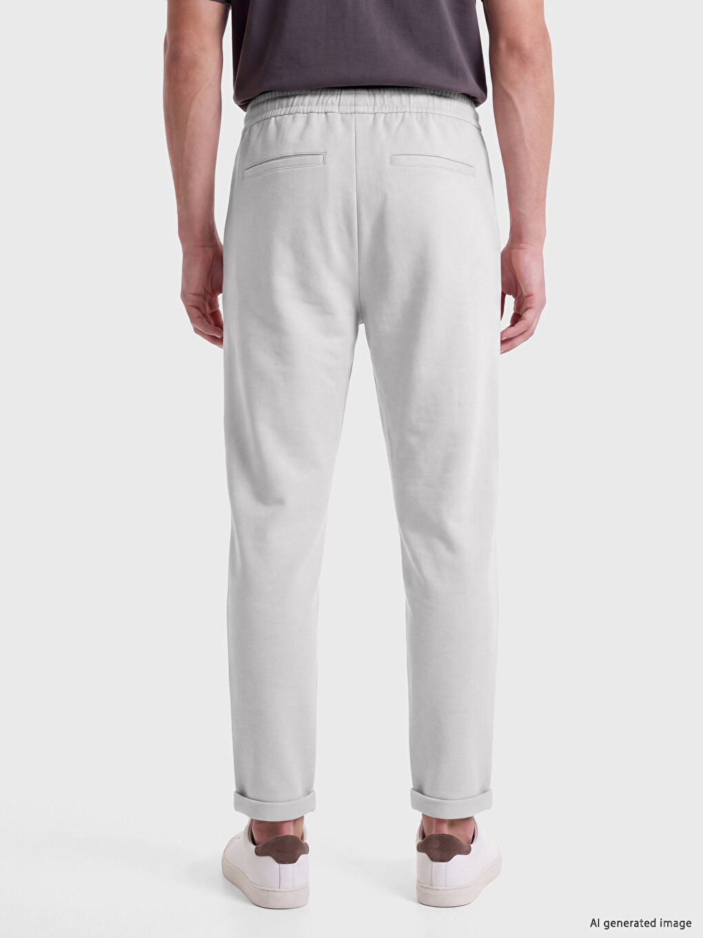 Regular Fit Men's Trousers-3
