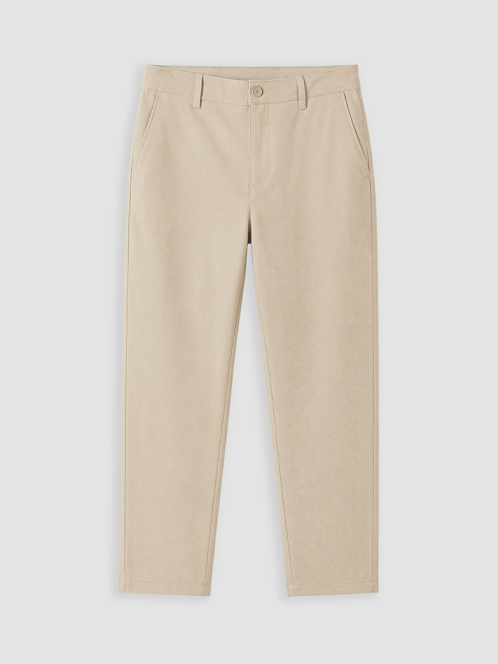 Bej Regular Fit Erkek Pantolon