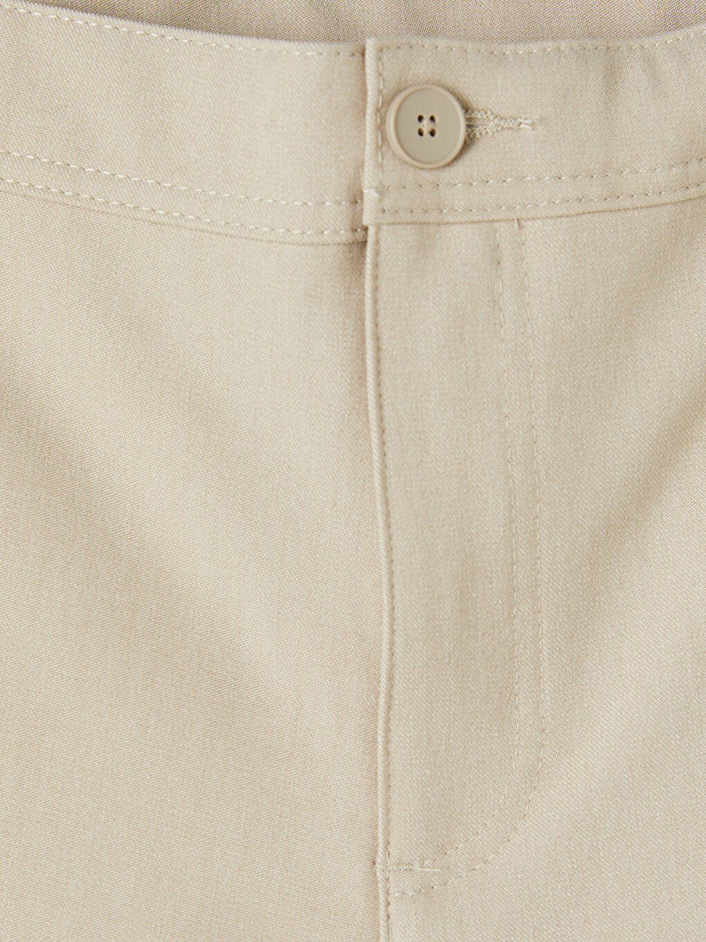 Bej Regular Fit Erkek Pantolon-1