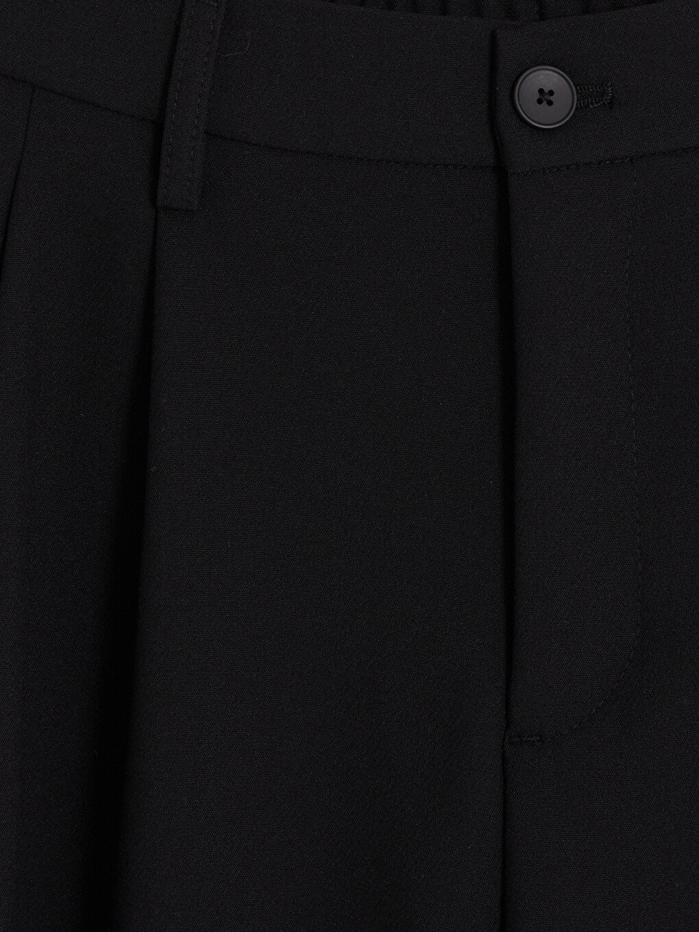 Relax Fit Gabardine Men's Pleated Trousers-1