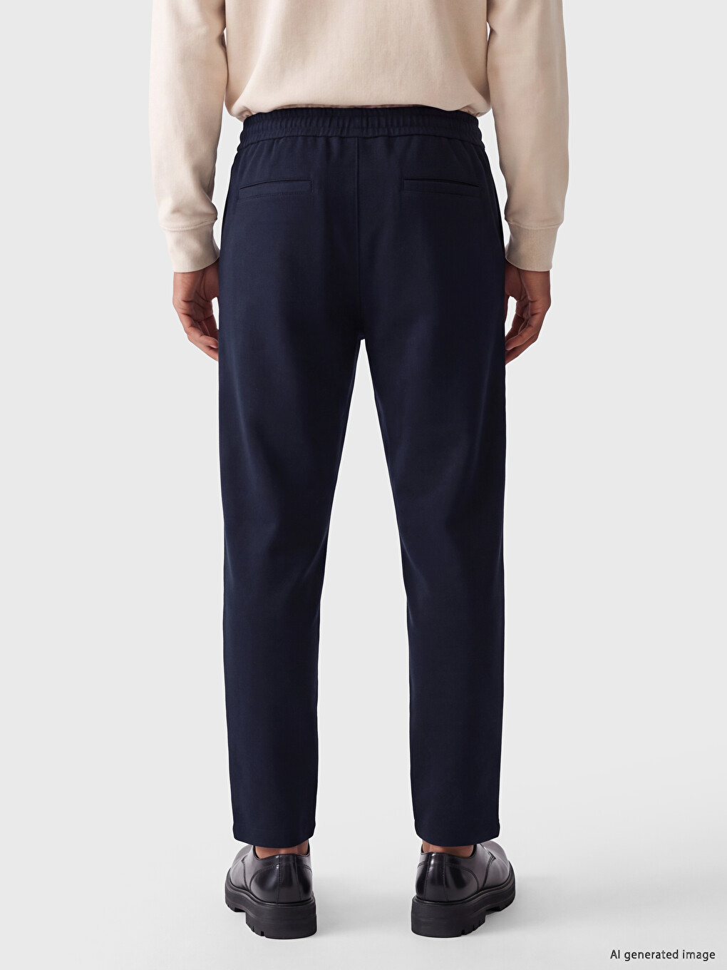 Regular Fit Men's Trousers-2