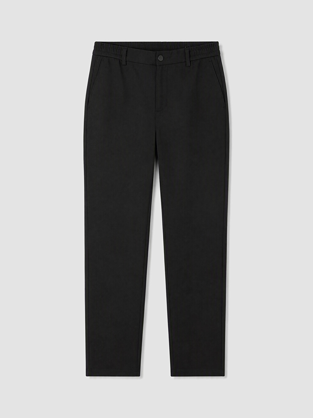 Siyah Slim Fit Gabardin Erkek Pantolon