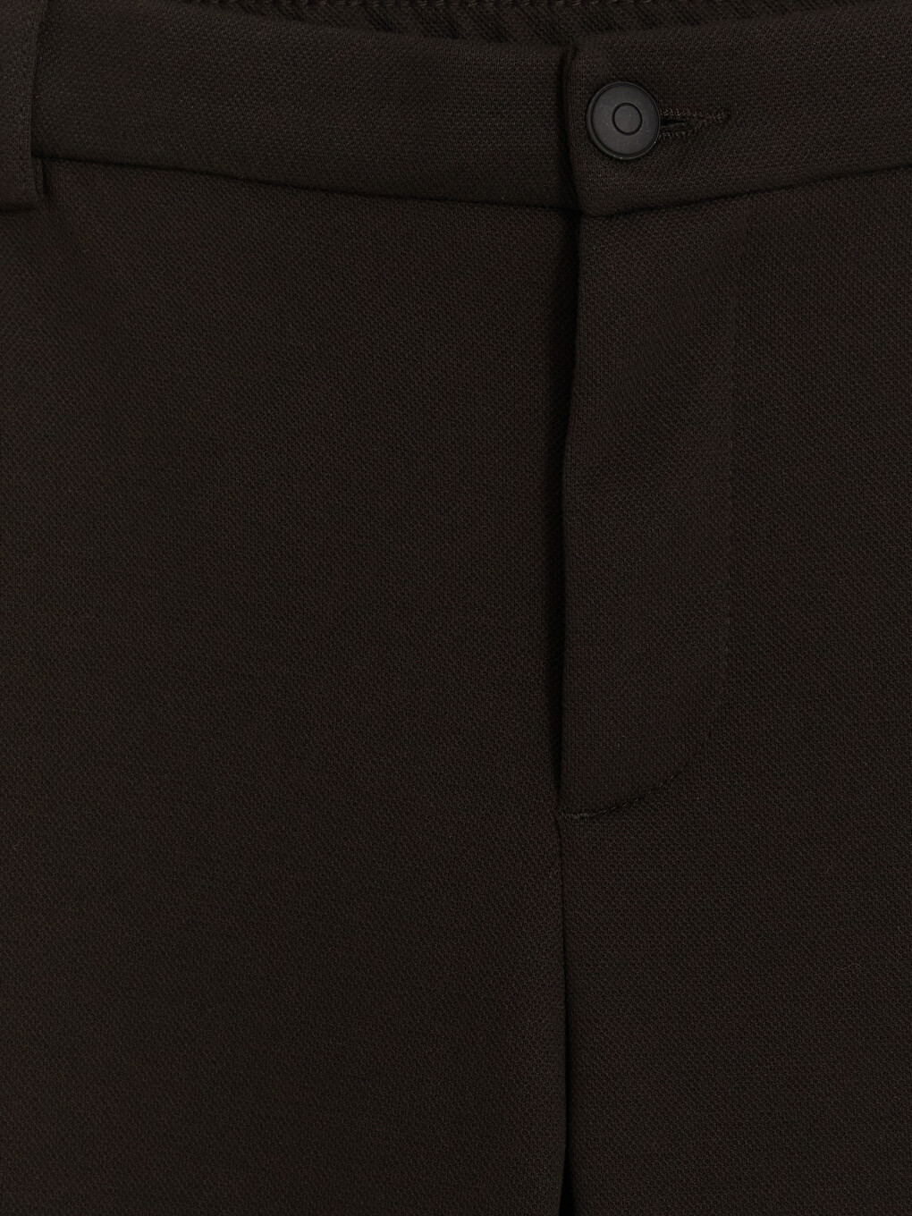 Kahverengi Slim Fit Gabardin Erkek Pantolon-1