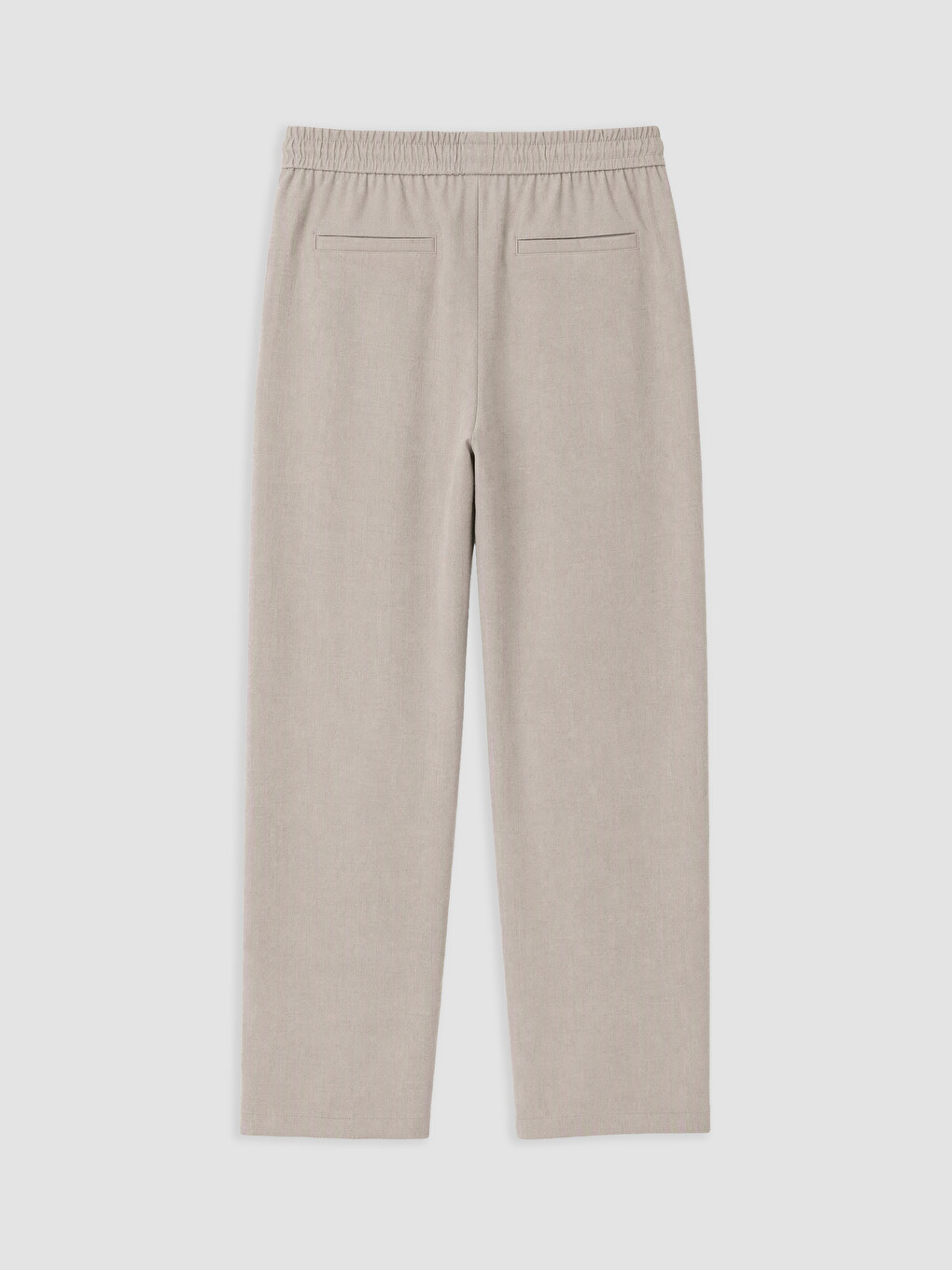 Man Beige Trousers-1