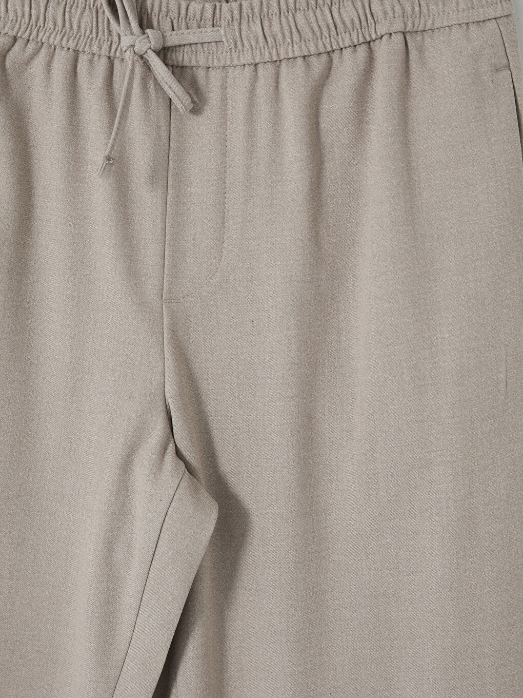 Man Beige Trousers-2