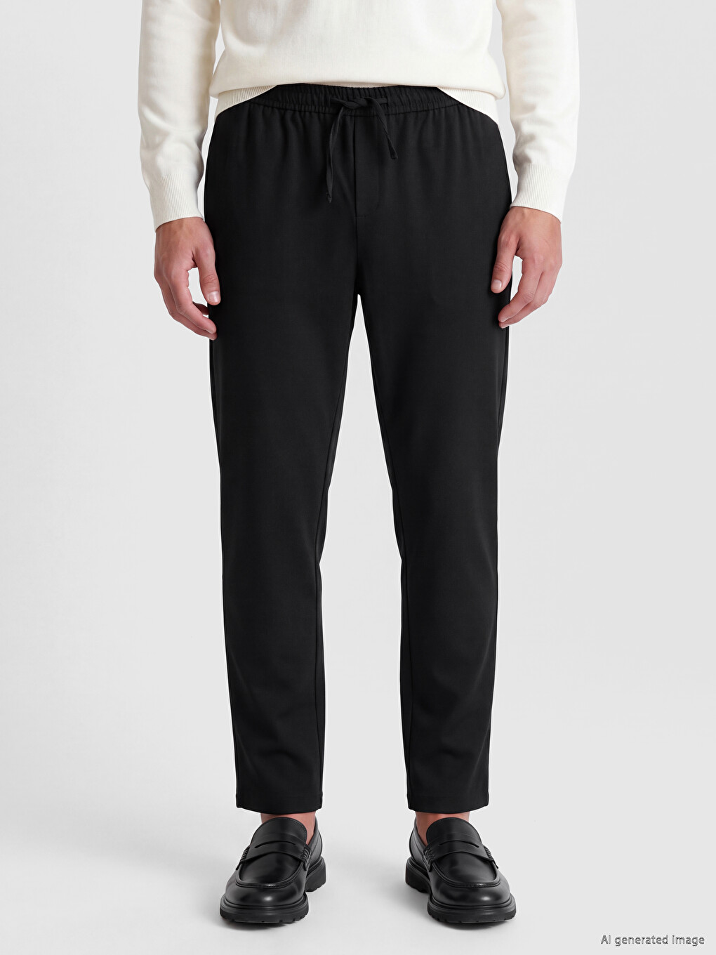 Man Navy Trousers-1