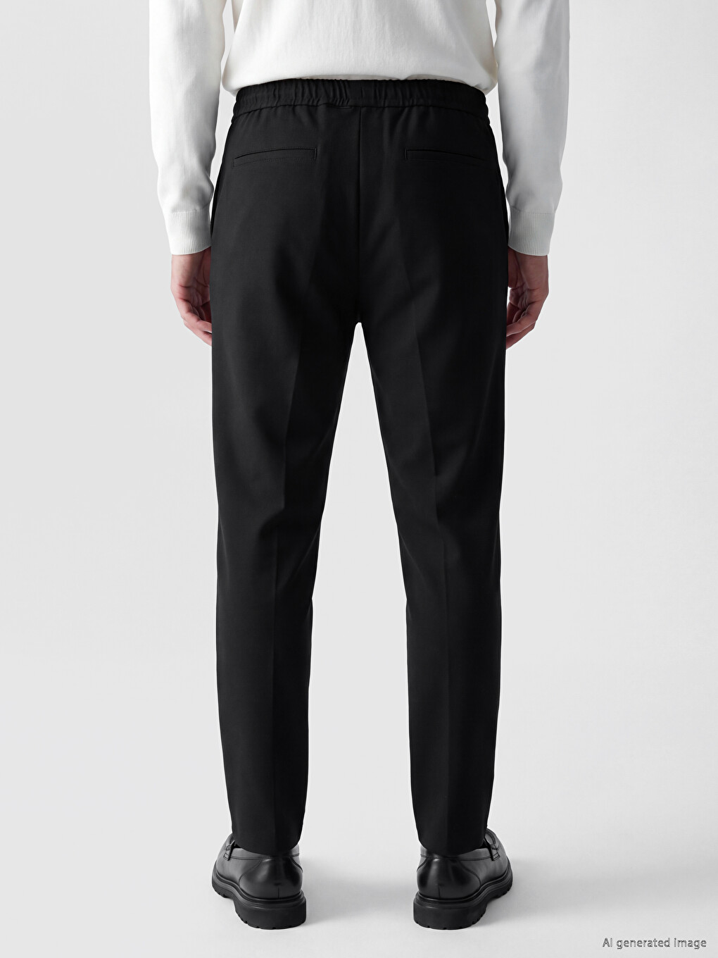Man Navy Trousers-3