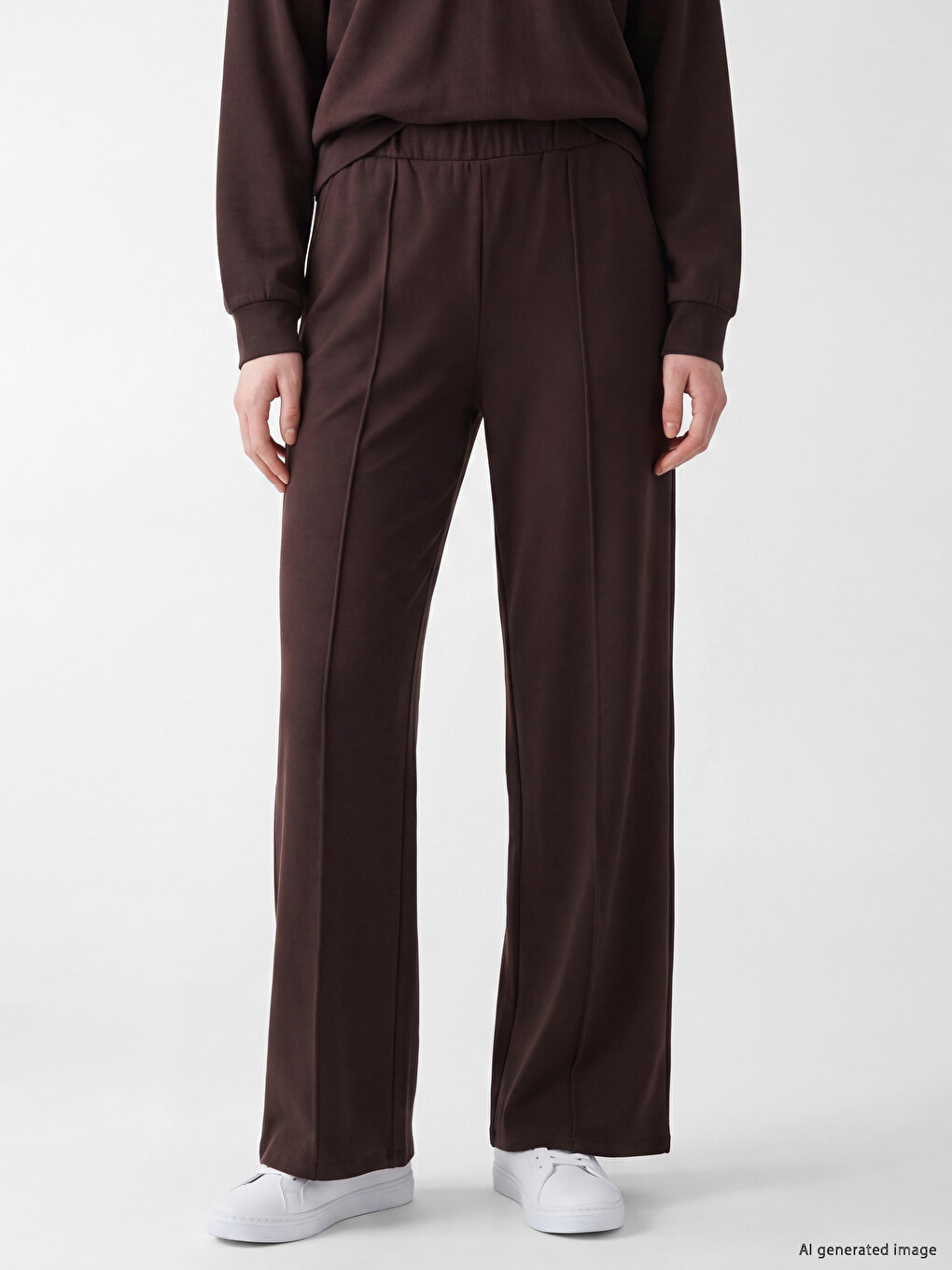 Pantaloni De Trening Maro Femeie-1