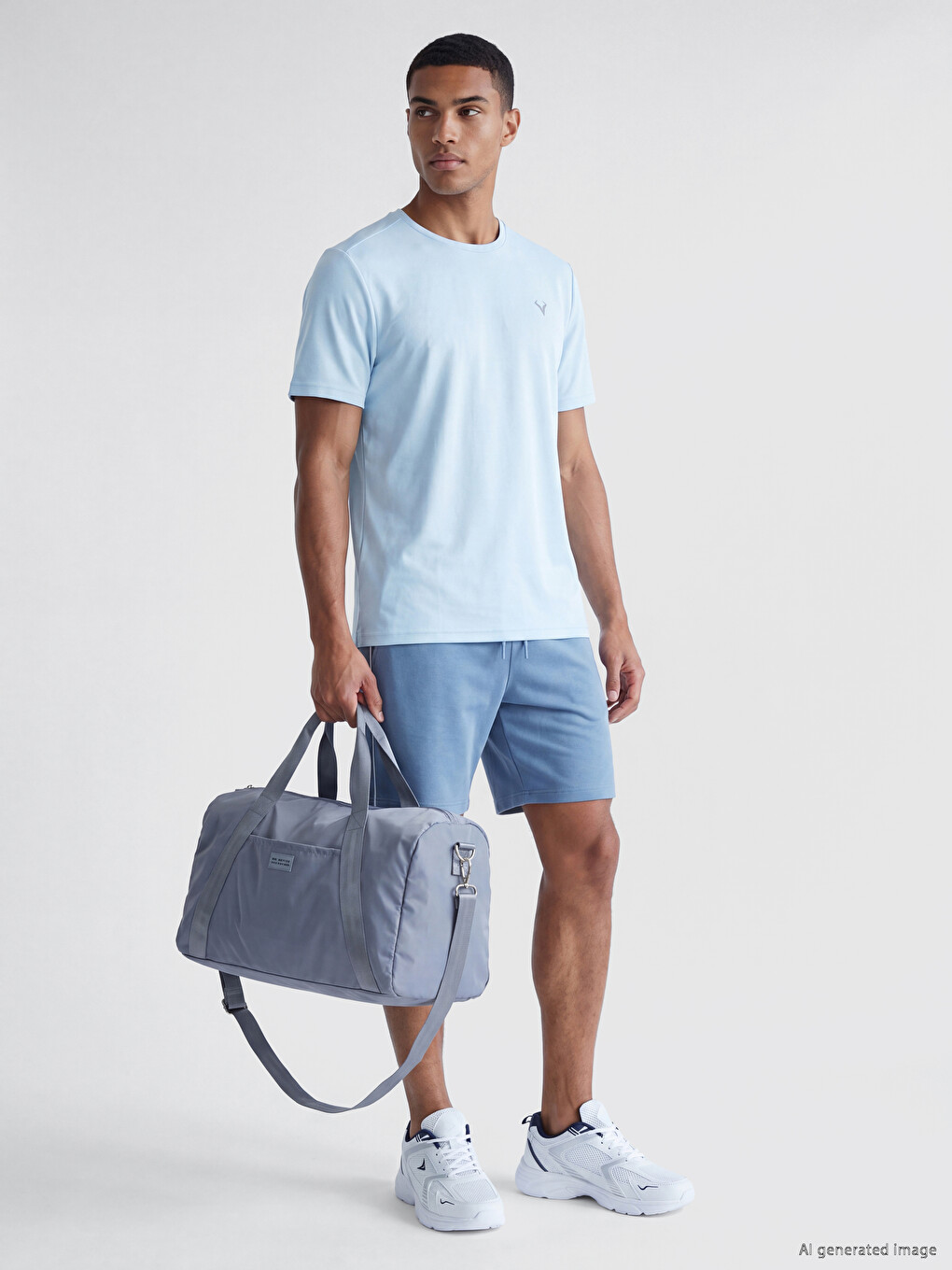 Crew Neck Men's Sport T-shirt-1