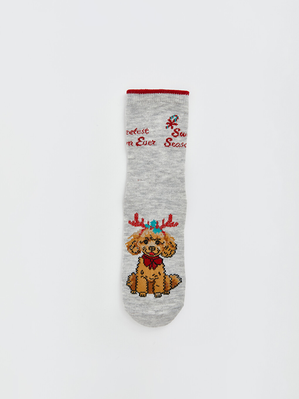 Patterned Girls' Pack Ankle Socks 5 Pack-5