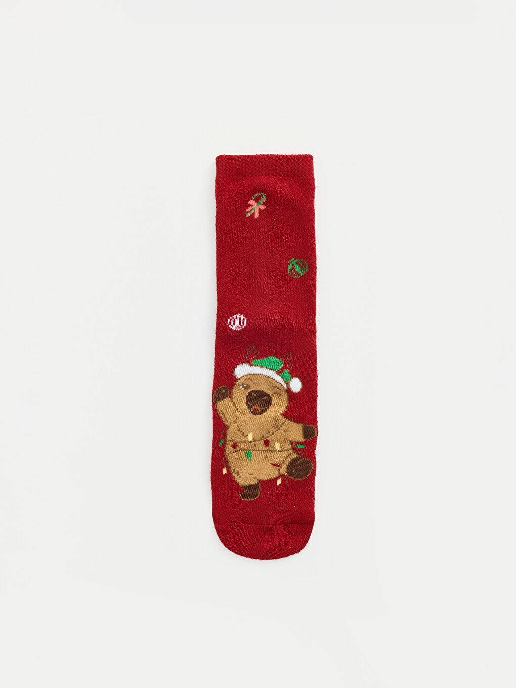 New Year Themed Girls' 3-count Ankle Socks-2