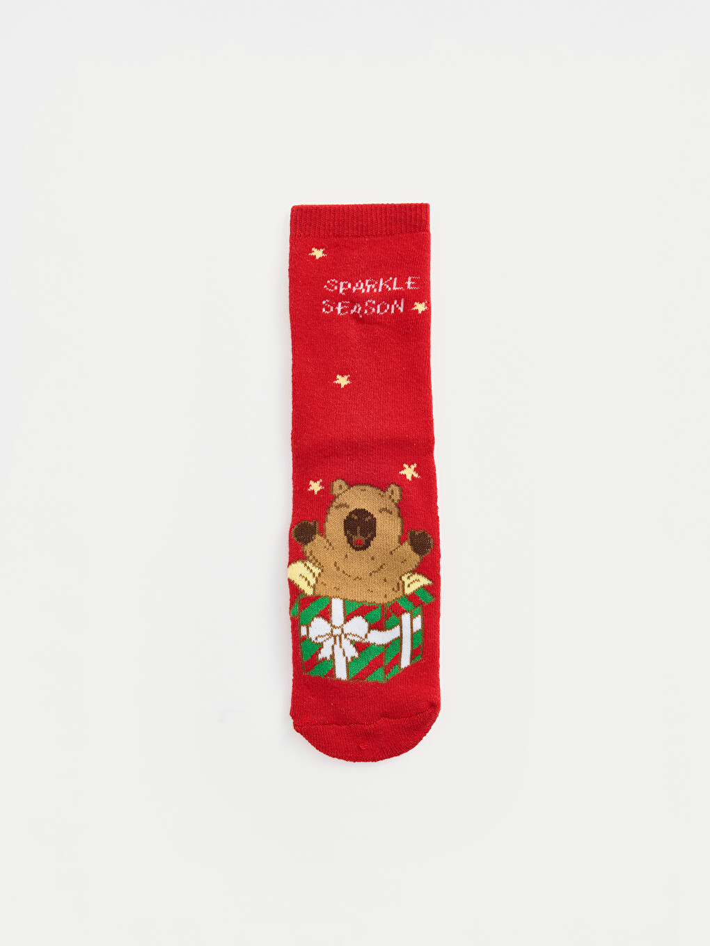 New Year Themed Girls' 3-count Ankle Socks-3