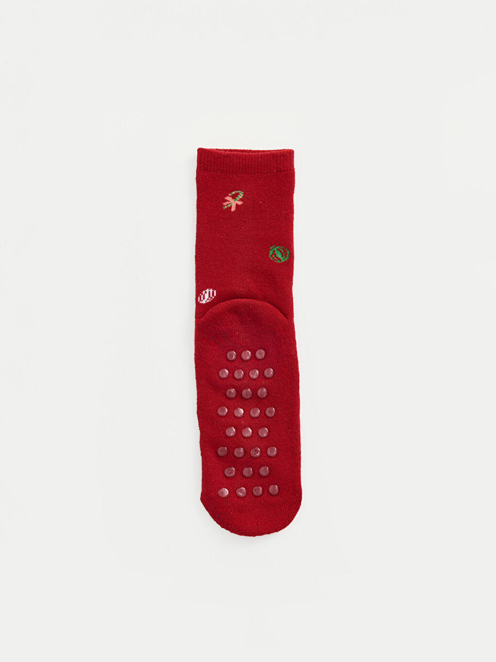 New Year Themed Girls' 3-count Ankle Socks-4