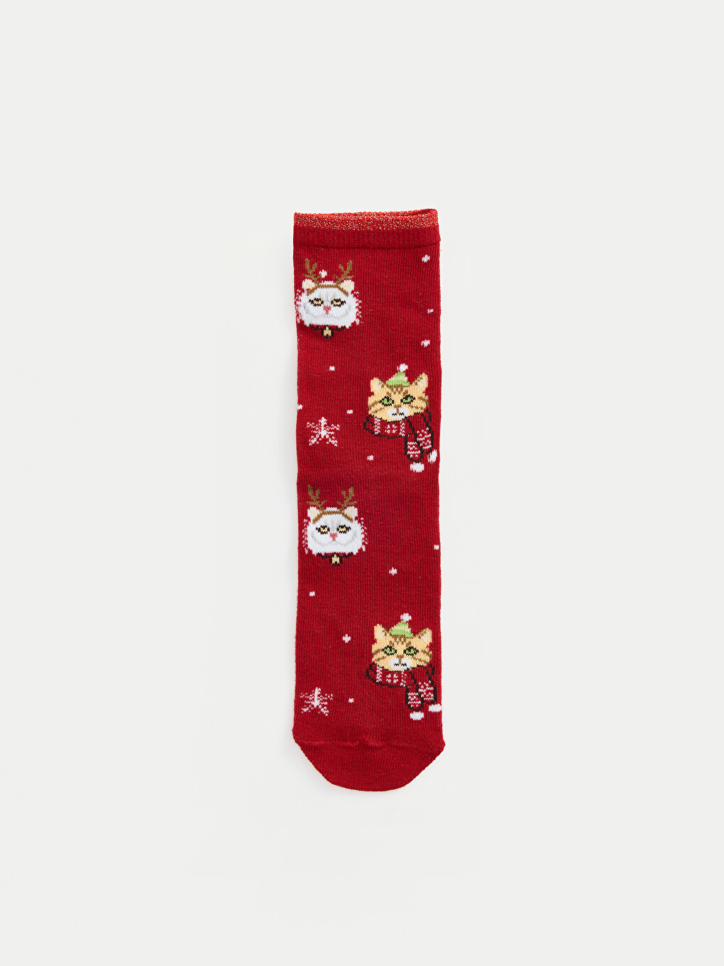 5 Pack New Year Themed Girls' Ankle Socks-3