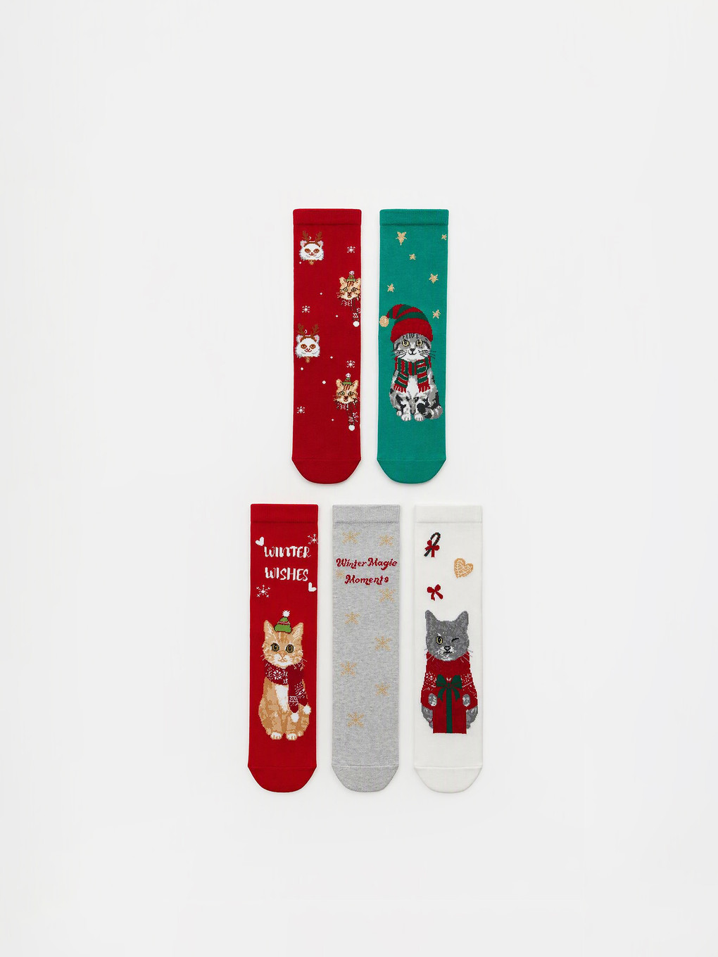 Girl Red Ankle Socks
