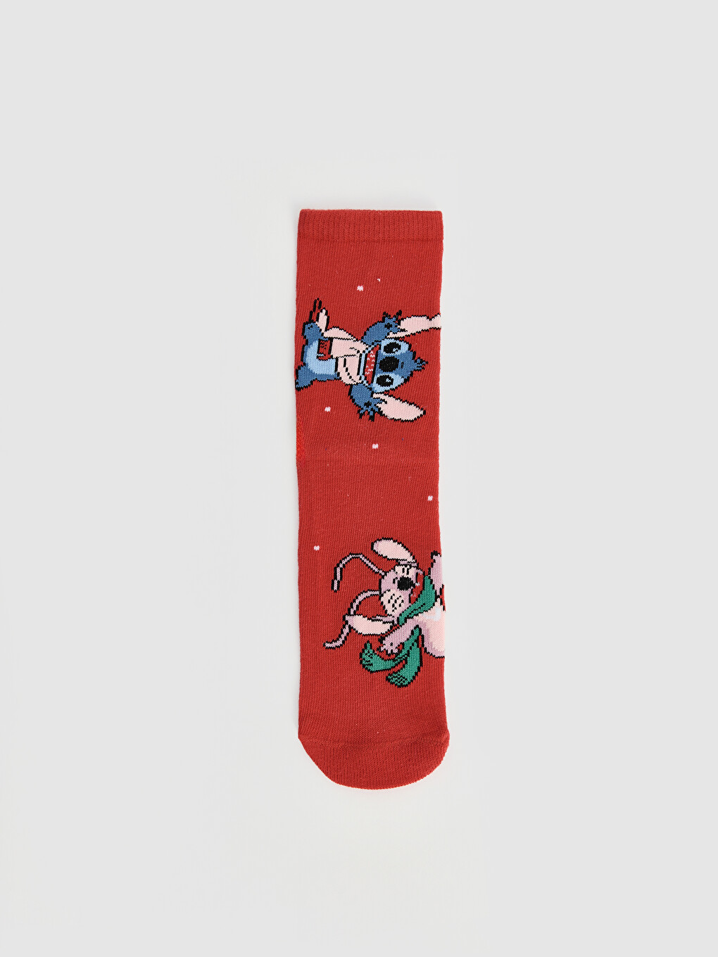 5 Komada Dečjih Čarapa Do Gležnja Sa Stitch I Angel Printom-1