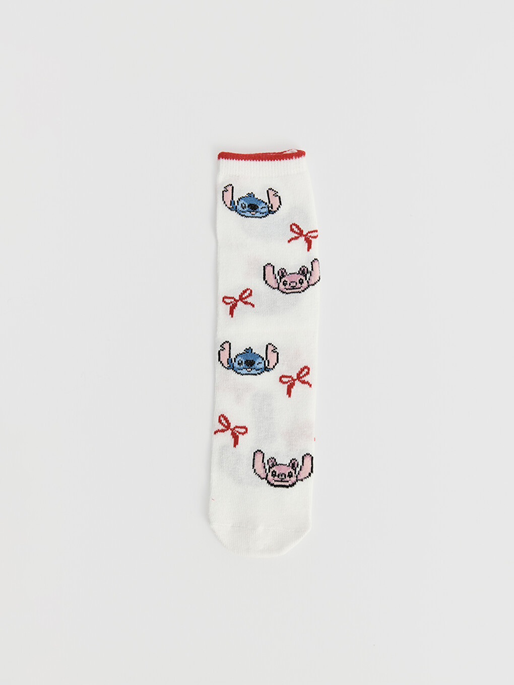 5 Komada Dečjih Čarapa Do Gležnja Sa Stitch I Angel Printom-3