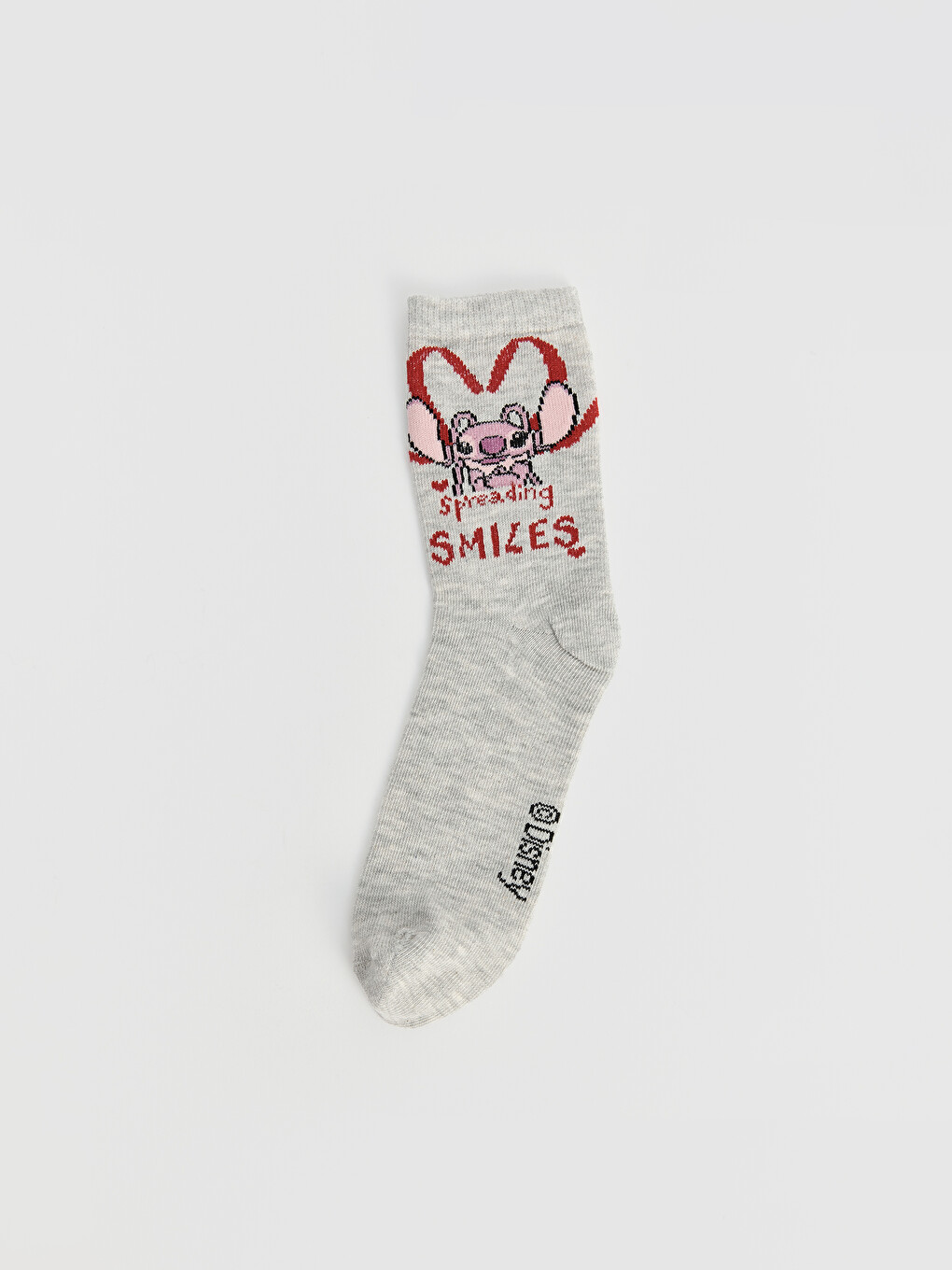 5 Komada Dečjih Čarapa Do Gležnja Sa Stitch I Angel Printom-4