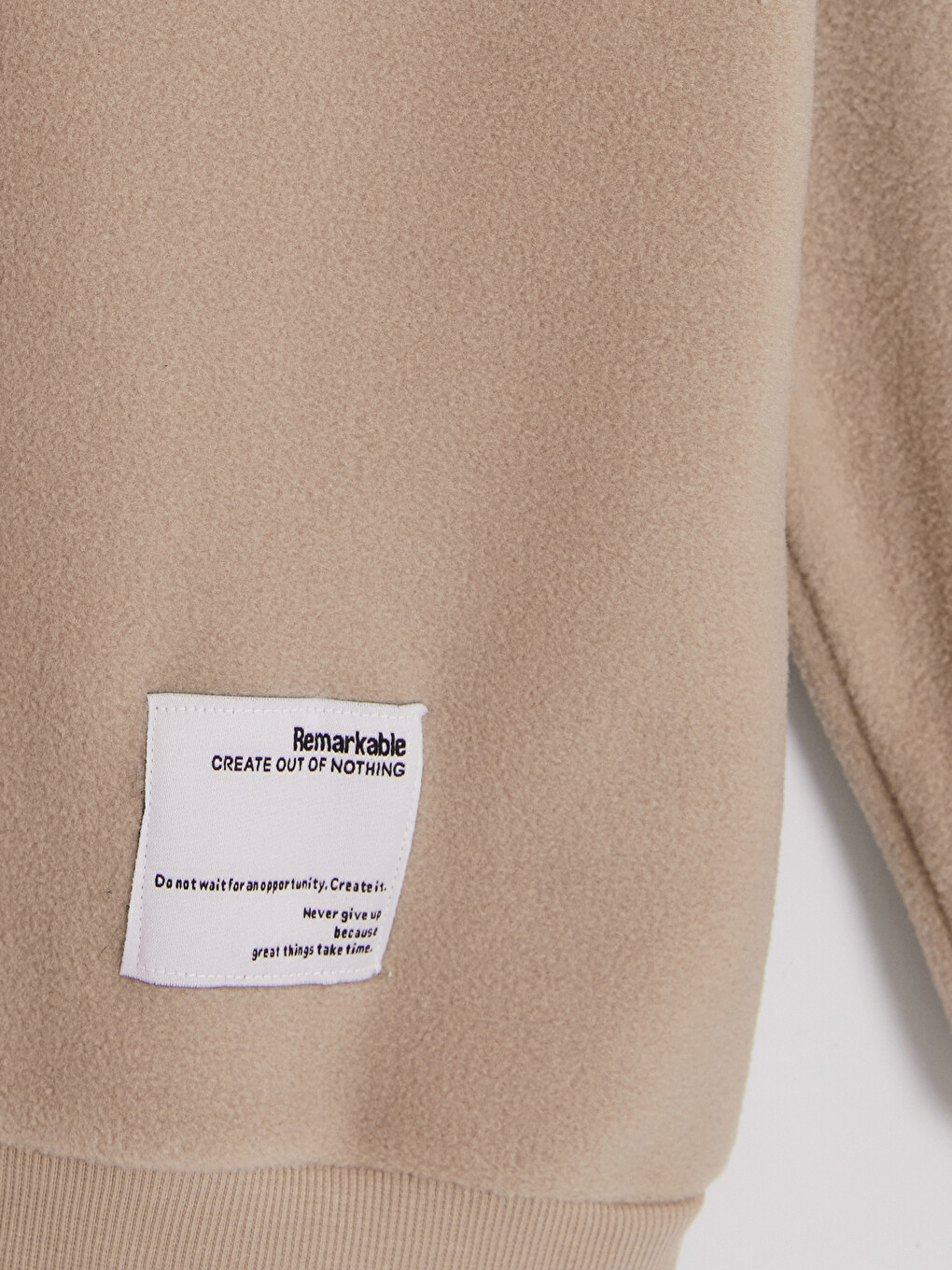 Man Beige Sweatshirt-3