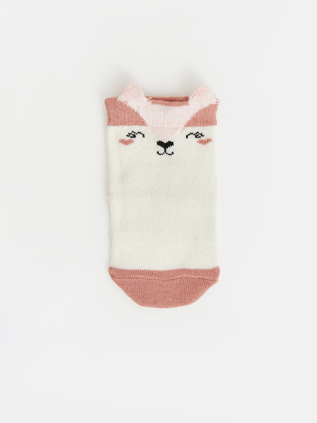 Animal Figured And Patterned Girls' Ankle Socks 3-pack-1