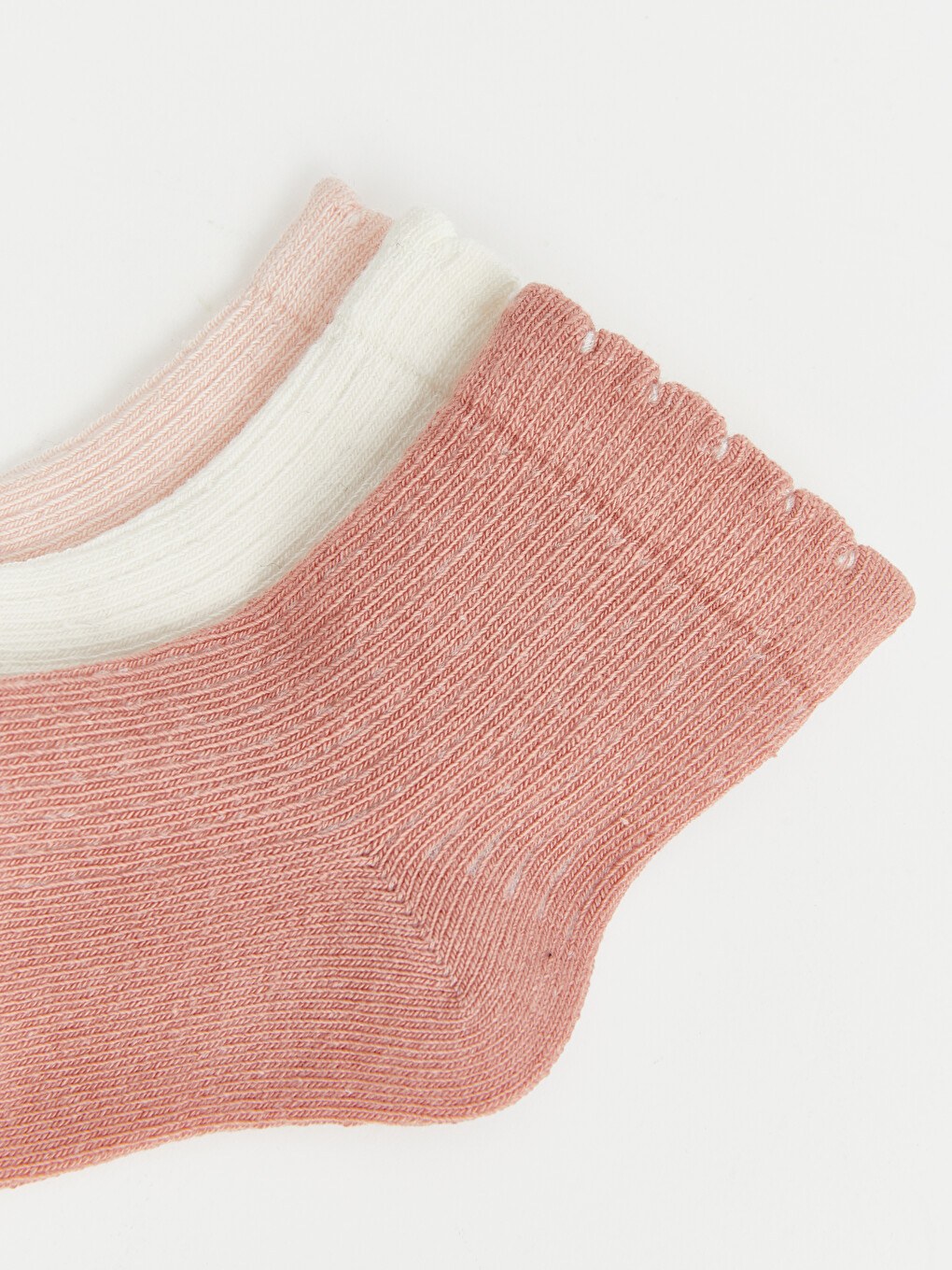 Ruffled Girls' Ankle Socks 3-pack-4