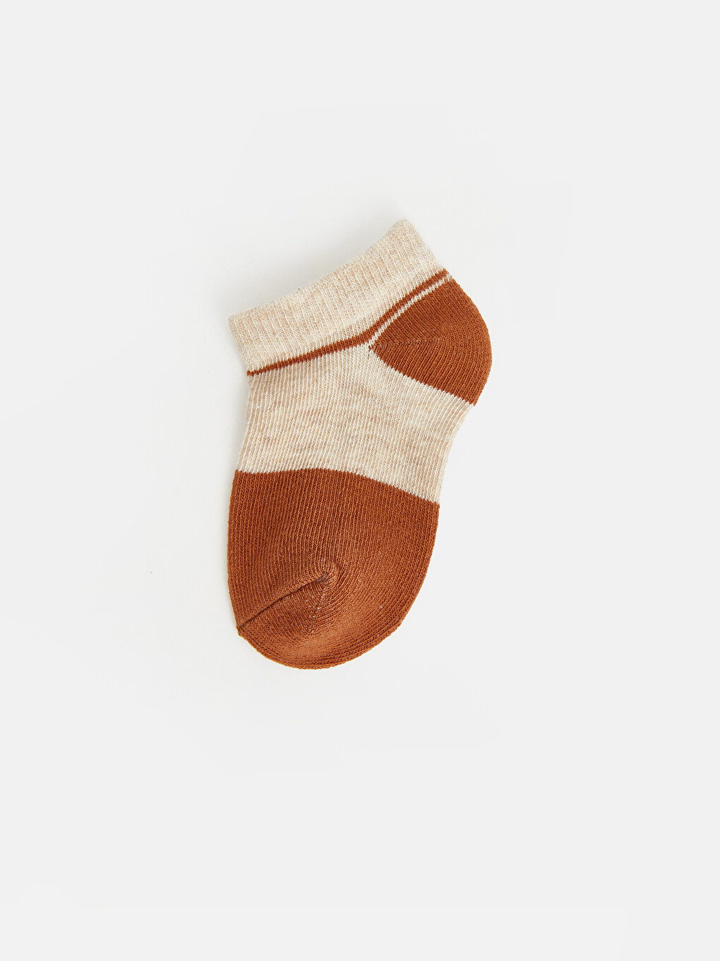 Boy Brown Trainer Socks-3