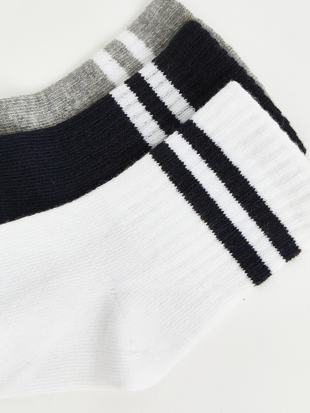 Striped Boys' Ankle Socks 3-pack-3