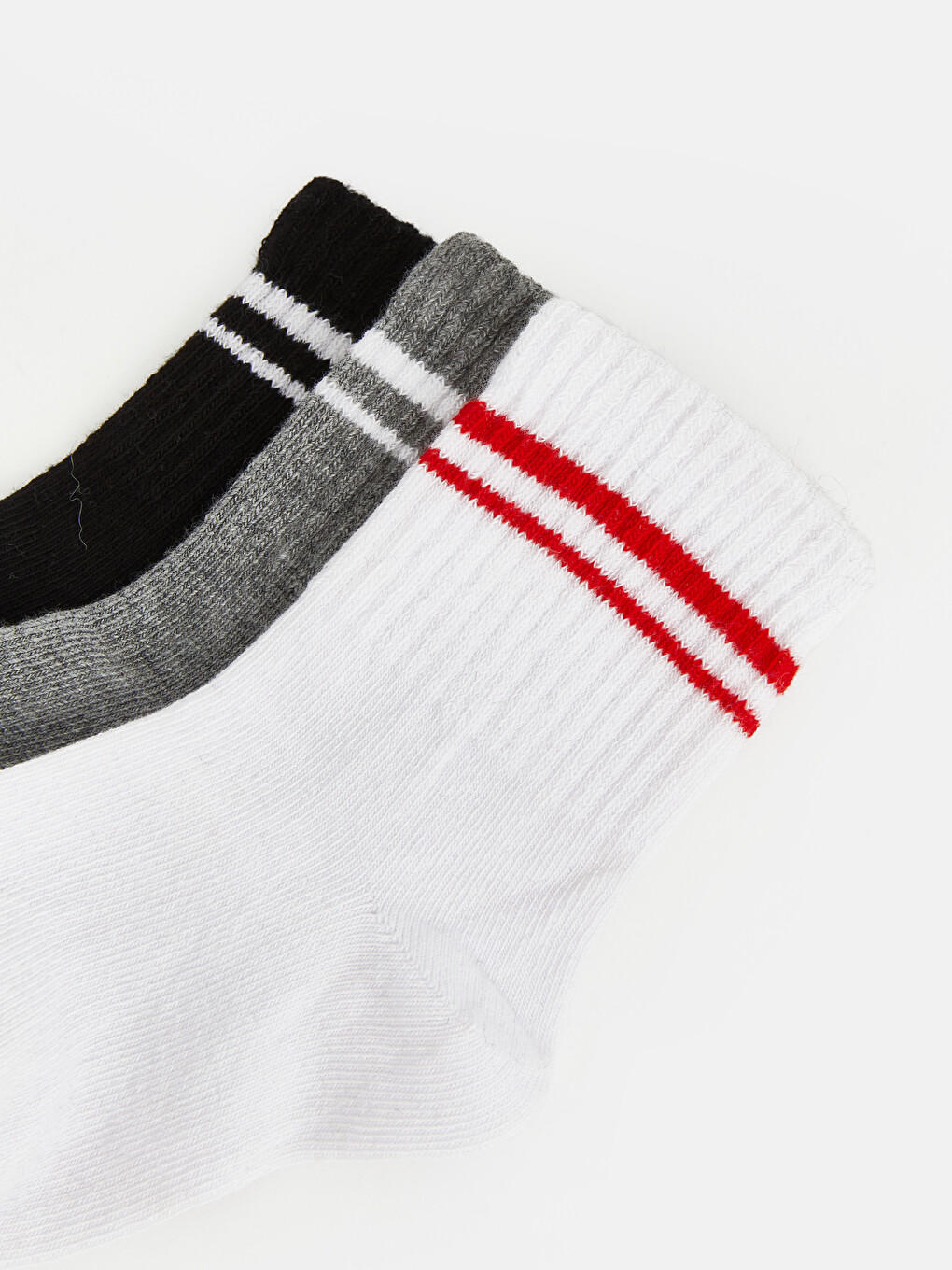 Striped Boys' Ankle Socks 3-pack-4