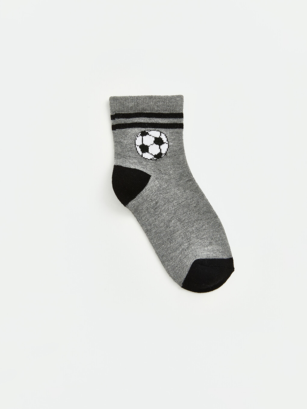 Boy White Ankle Socks-3