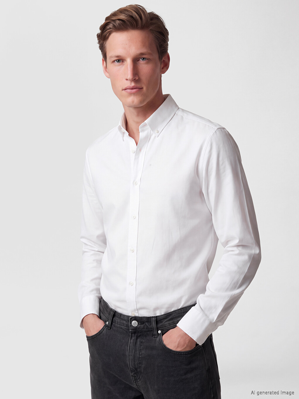 Man White Shirt