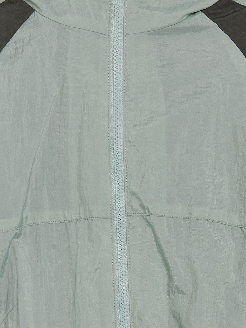 Yeşil Erkek Çocuk Rüzgarlık Mont-1