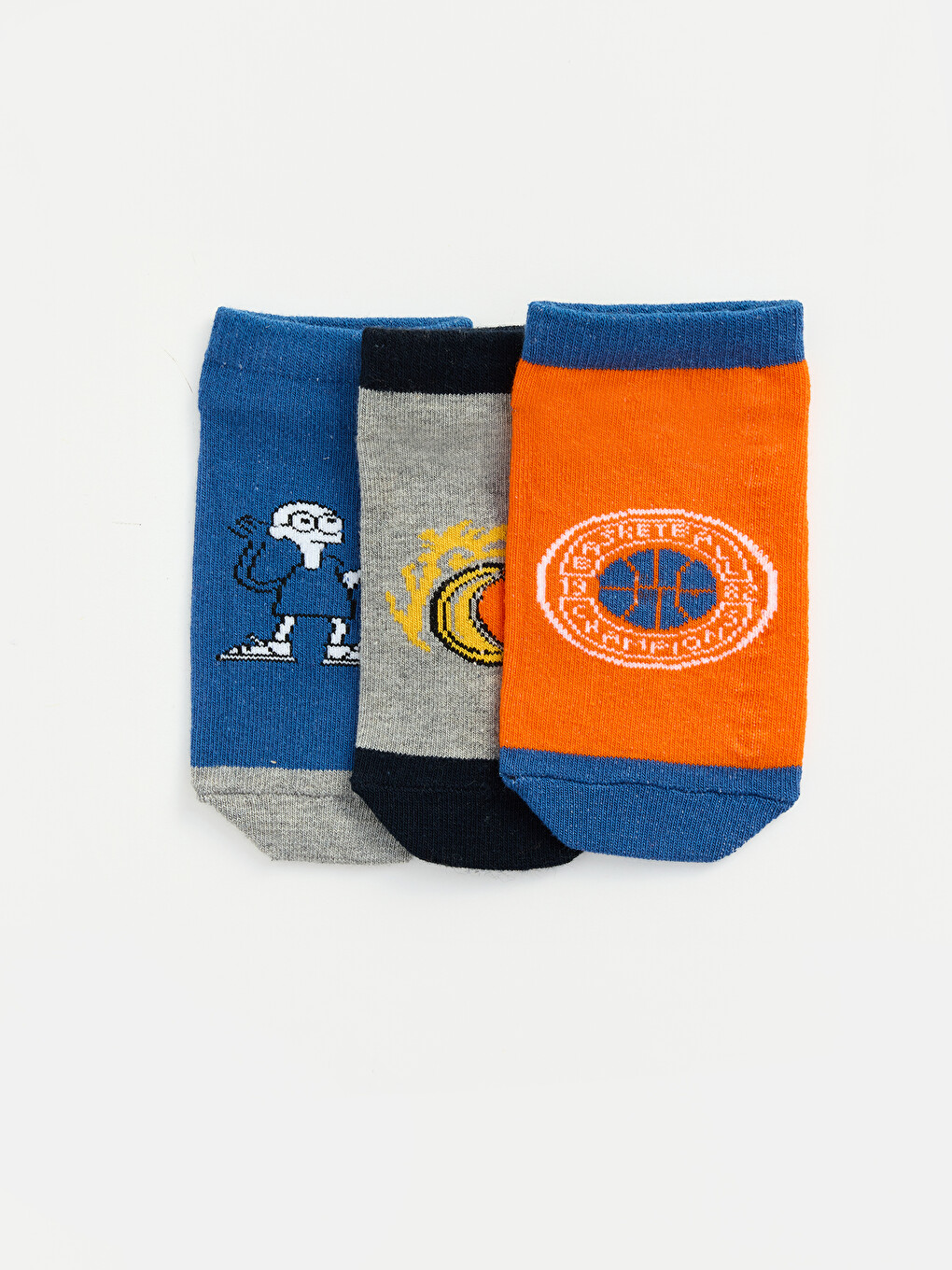 Boy Navy Trainer Socks