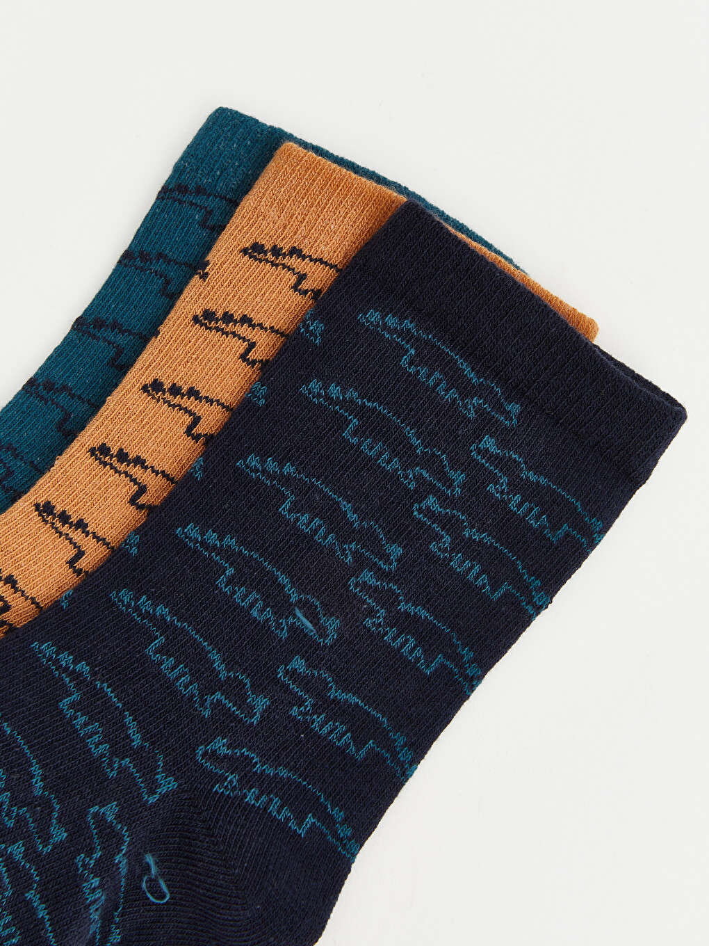 Boy Navy Ankle Socks-4