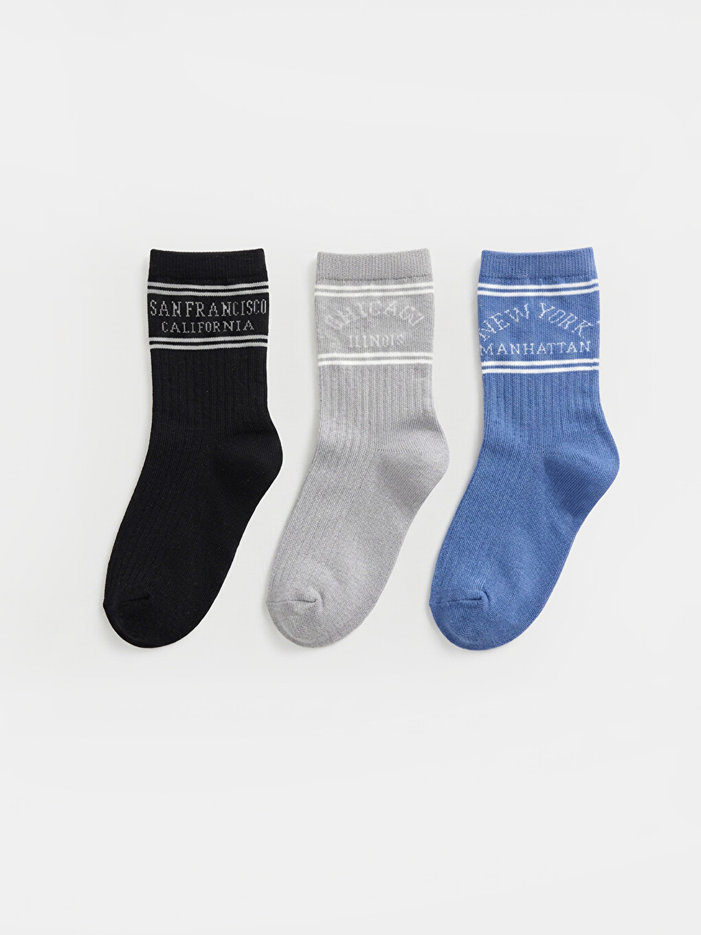 Printed Boys' Ankle Socks 3-pack
