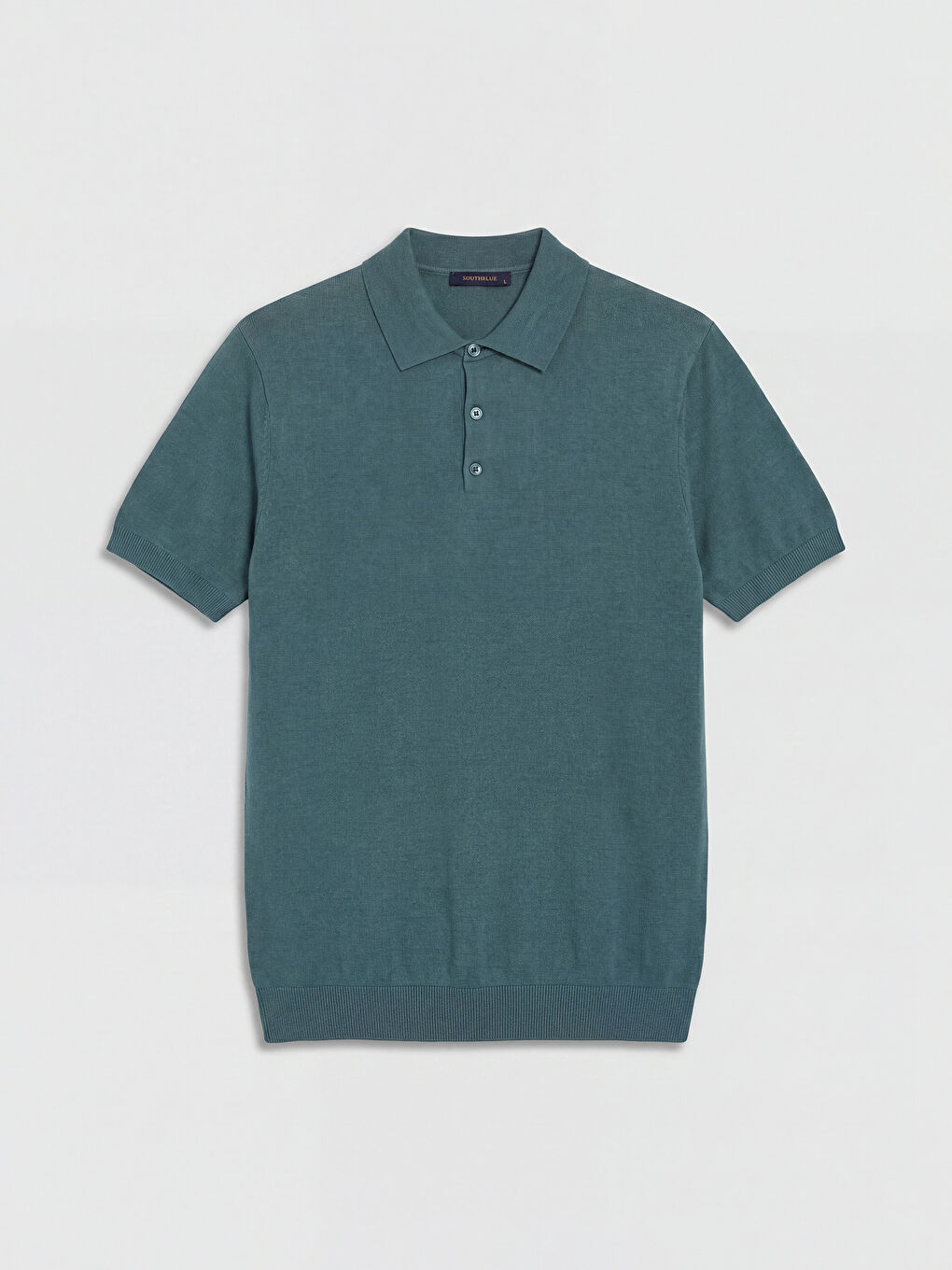Haki Polo Yaka Erkek Triko Tişört-4