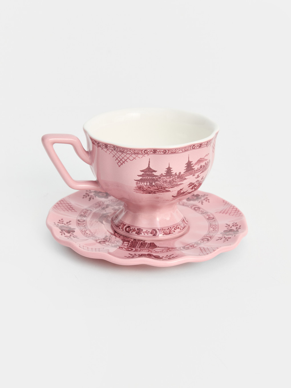 Patterned Coffee Cup Set-2