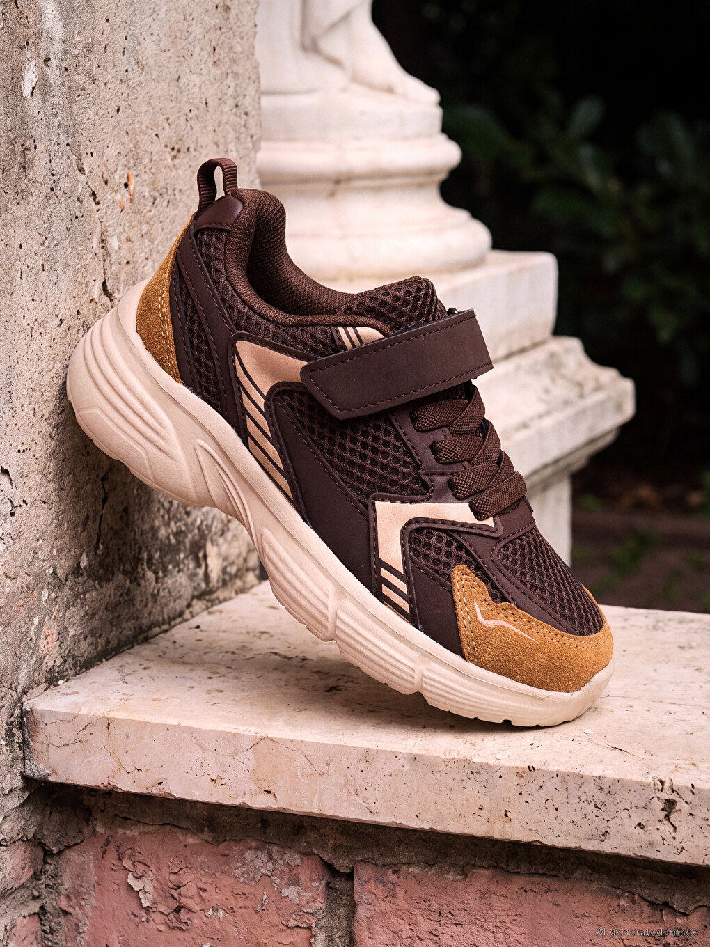 Mesh Detailed Boys' Sneakers