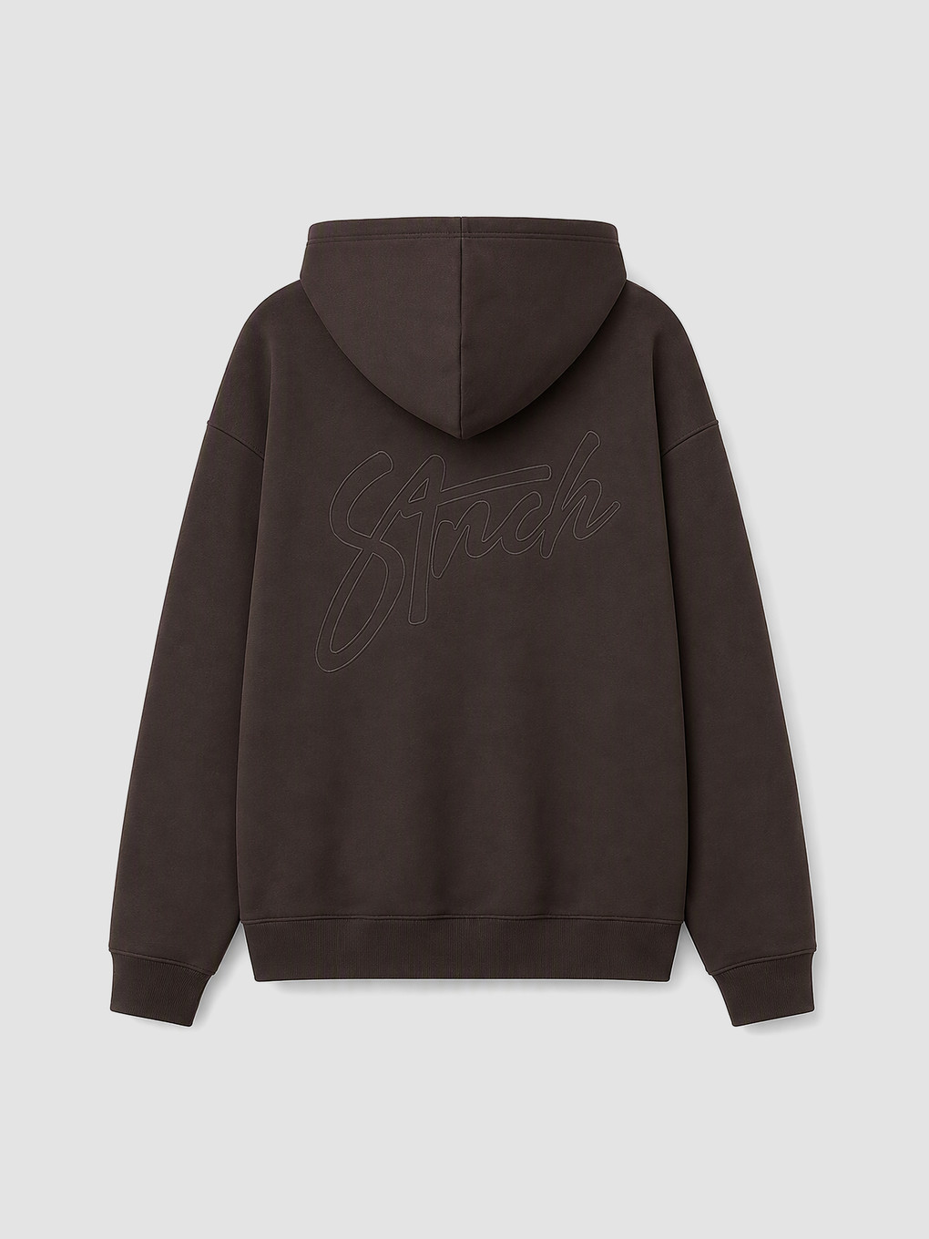 Man Brown Sweatshirt-1