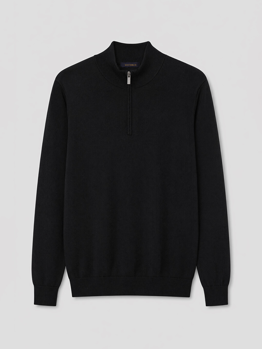 Mock Neck Men's Knitwear Sweater-4