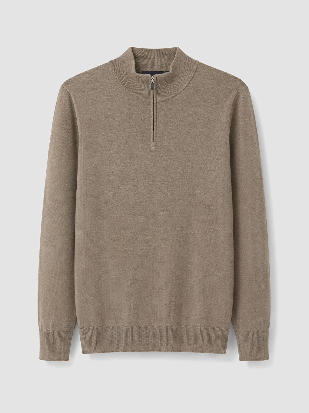 Mock Neck Men's Knitwear Sweater-4
