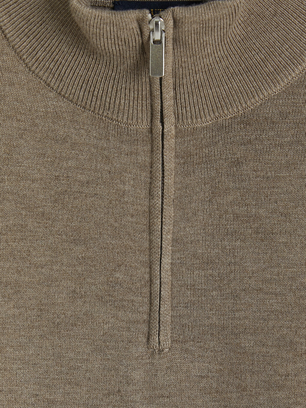 Mock Neck Men's Knitwear Sweater-5