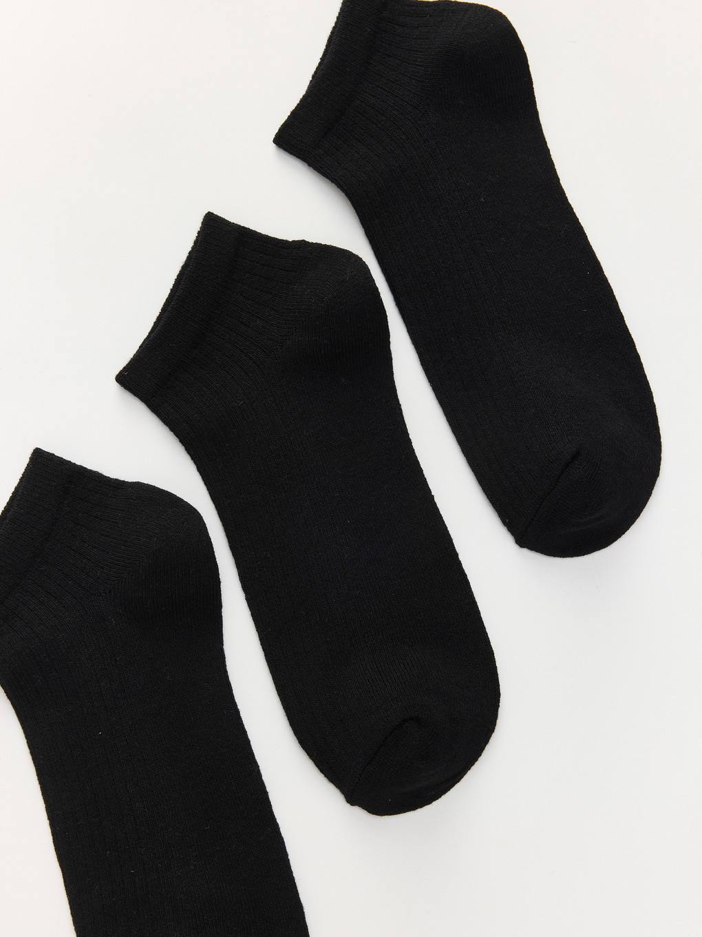 Man Black Trainer Socks-1