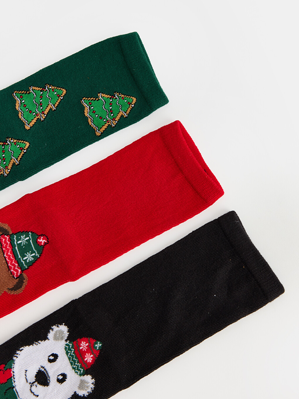 New Year Themed Patterned Boys' Ankle Socks 5 Pack-1
