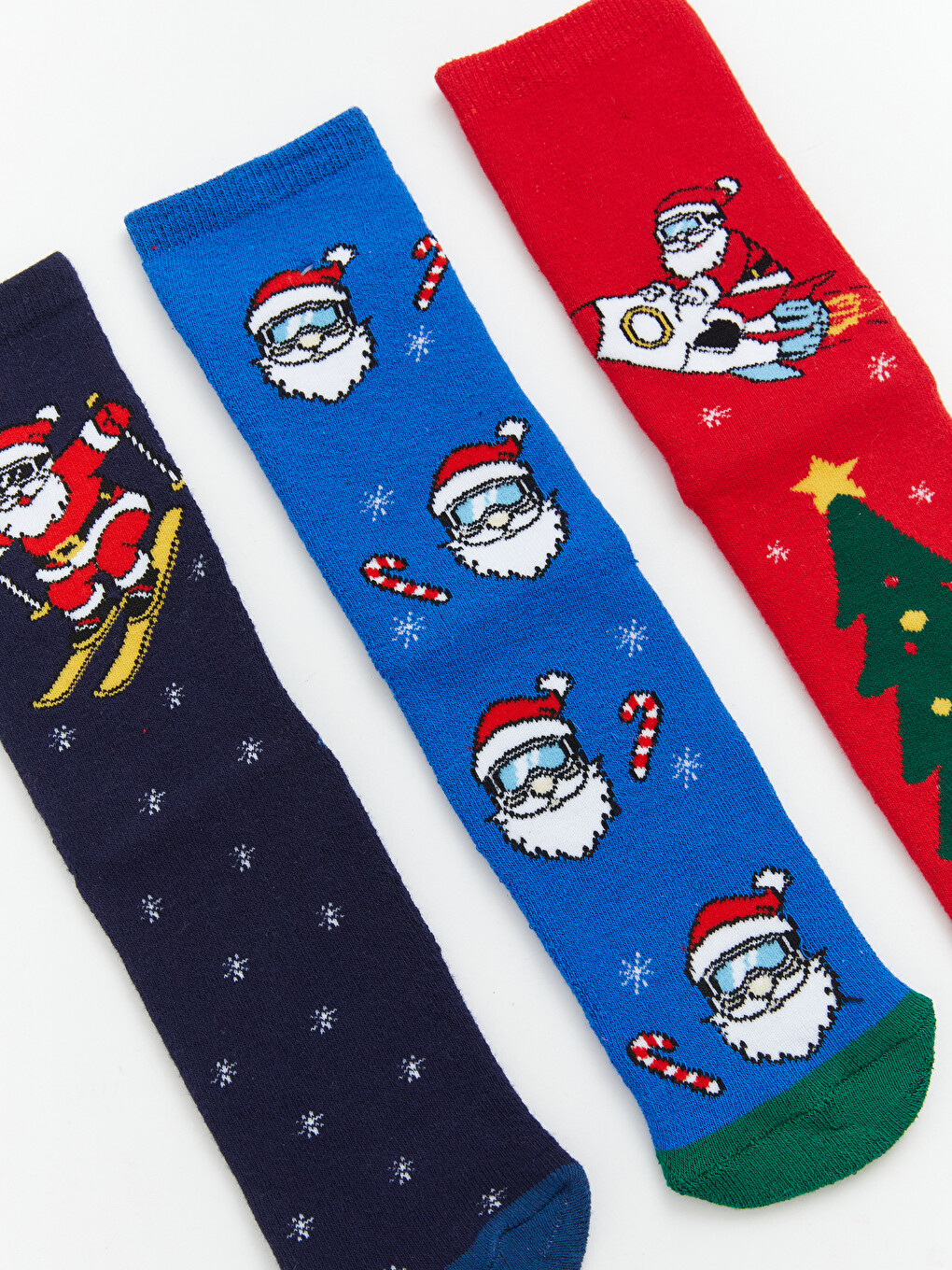 Jungen-terry-knöchelsocken Im Neujahrsdesign 3er-pack-1