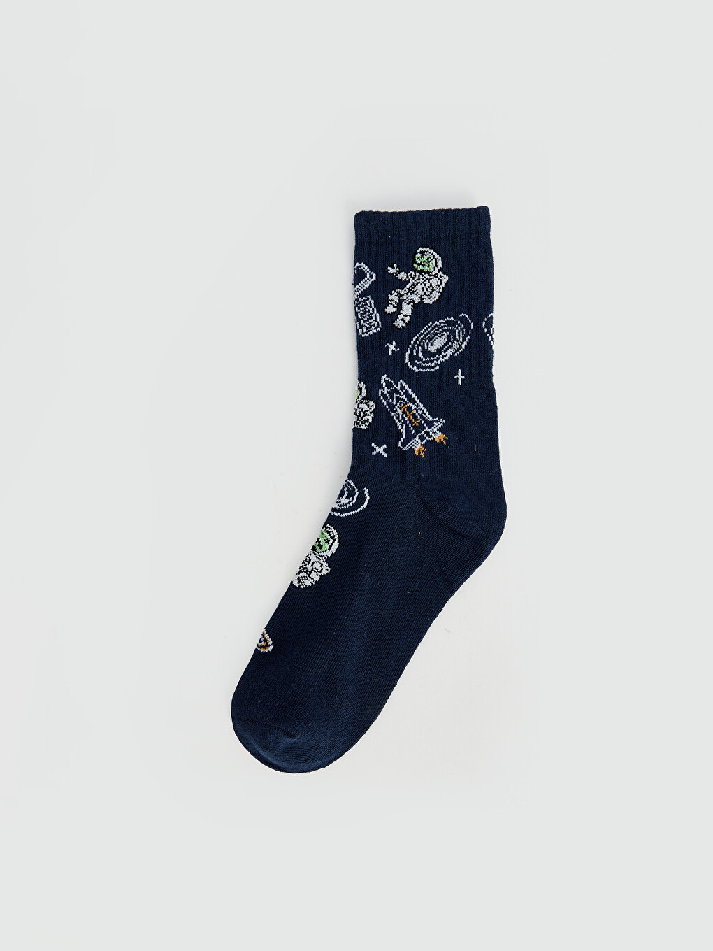 Boys' Patterned Ankle Socks 7 Pack-6