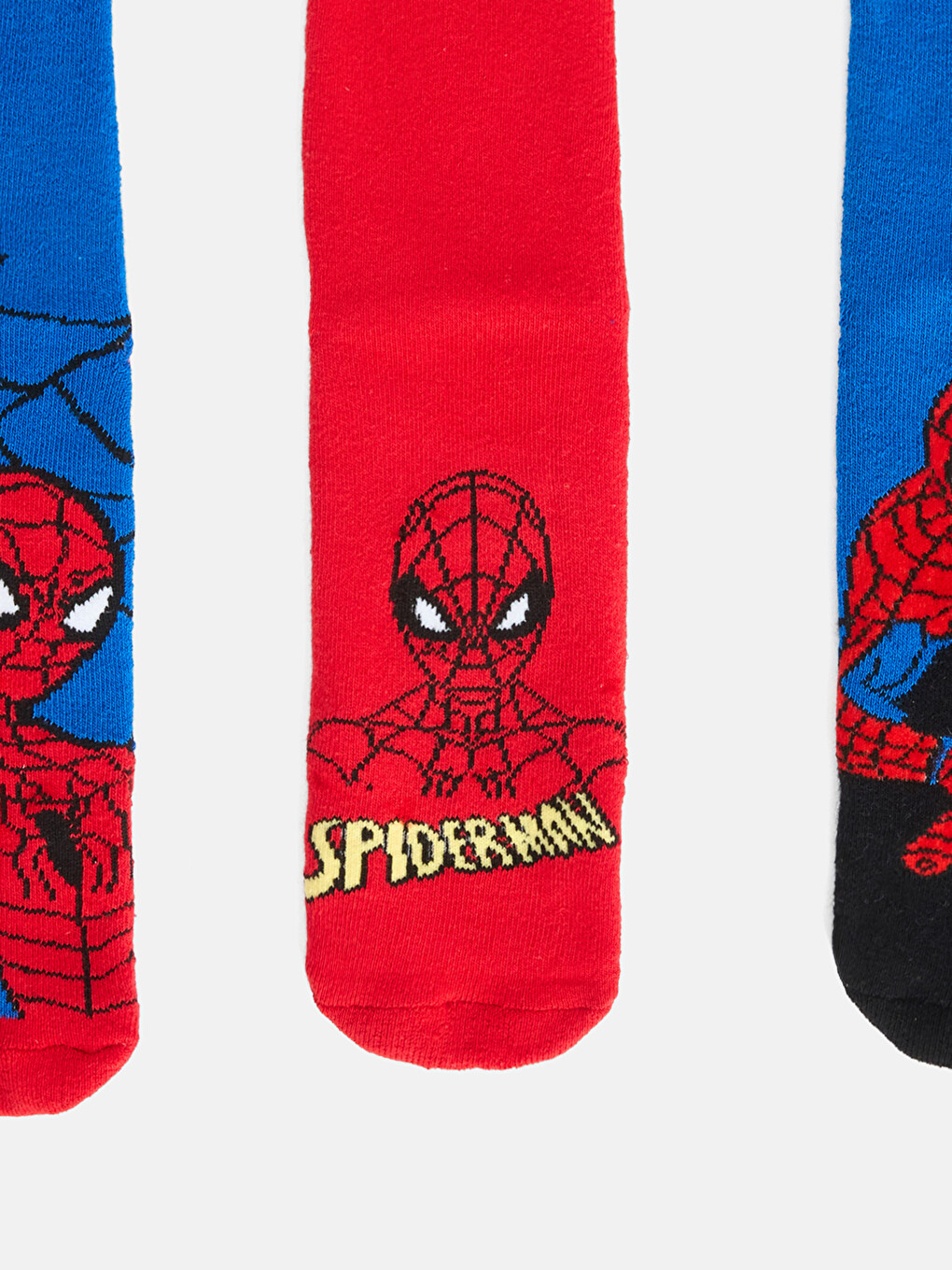 3 Pack Spider-man Boys' Terry Ankle Sock-1