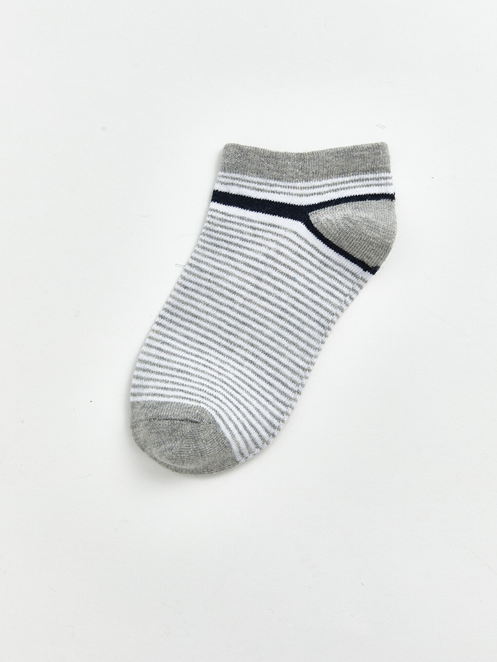 Boy Grey Trainer Socks-1